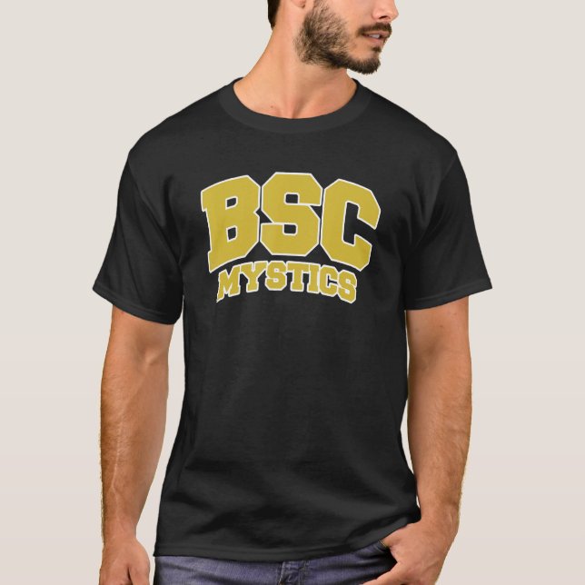 Camiseta Bismarck State College Mystics 02 (Frente)