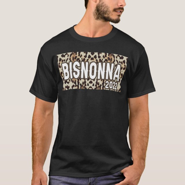 Camiseta Bisnonna 2022 Announcement Italian Great Grandma L (Frente)