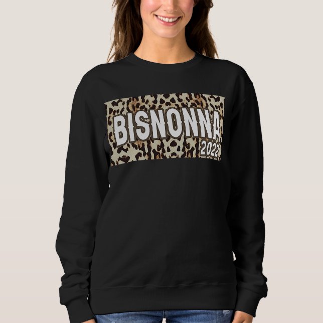 Camiseta Bisnonna 2022 Announcement Italian Great Grandma L (Frente)