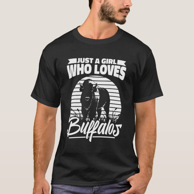 Camiseta Bison Animal Willife American Bison (Frente)