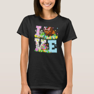 Camiseta Bison Easter Egg Hunt Funny Love Bison Páscoa Sund