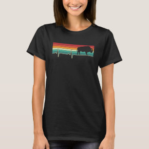 Camiseta Bison ECG Pula Pulso Cardíaco Vintage Buffalo & Bi