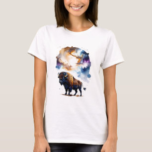 Camiseta Bison in Cosmic Plains