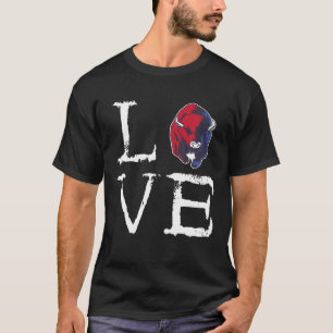 Camiseta Bison Love Buffalo Bison Lover Willife Buffalo Ta