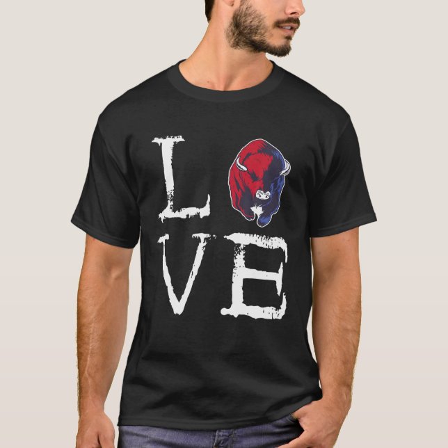 Camiseta Bison Love Buffalo Bison Lover Willife Buffalo Ta (Frente)