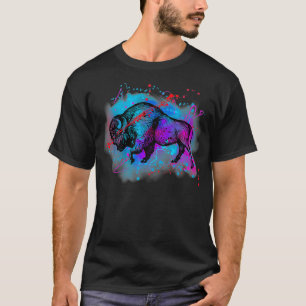 Camiseta Bison Pr. Ao Ar Livre do Parque Nacional Buffalo