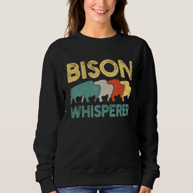 Camiseta Bison Retro Vintage (Frente)