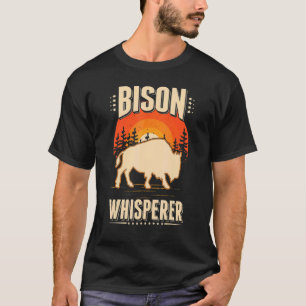 Camiseta Bison Whisperer Buffalo Whisperer