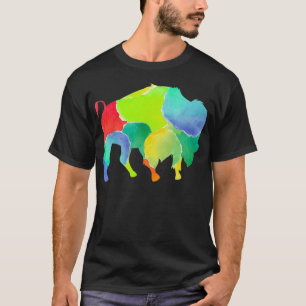 Camiseta Bison Willife Animal Buffalo