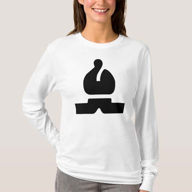 Camiseta Bispo negro (Frente)