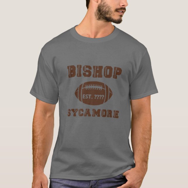 Camiseta Bispo Sycamore, Bispo Sycamore, Engraçado pelo fut (Frente)