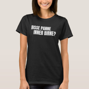 Camiseta Bisse Panne Inner Birne Ruhrpottdeutsch Ruhrpott R