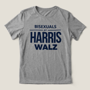 Camiseta Bissexuais para Harris Walz