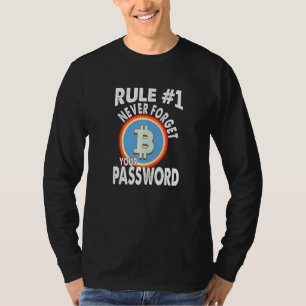 Camiseta Bitcards Dourados Para A Senha Do Bitcoiner Crypto