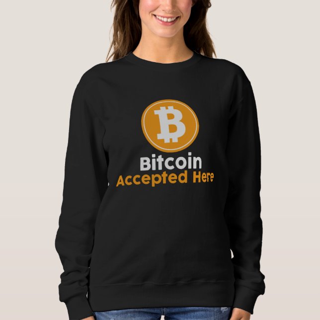 Camiseta Bitcoin Accepted Here (Frente)