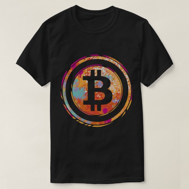 Camiseta BITCOIN BTC Coinholder Crypto Holter (Frente do Design)