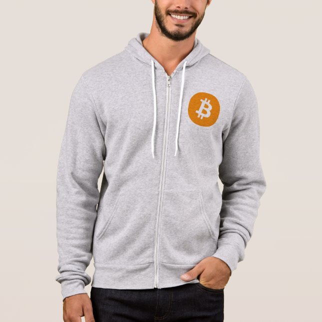 Camiseta Bitcoin BTC Logo Crypto Blockchain Shirt (Frente)