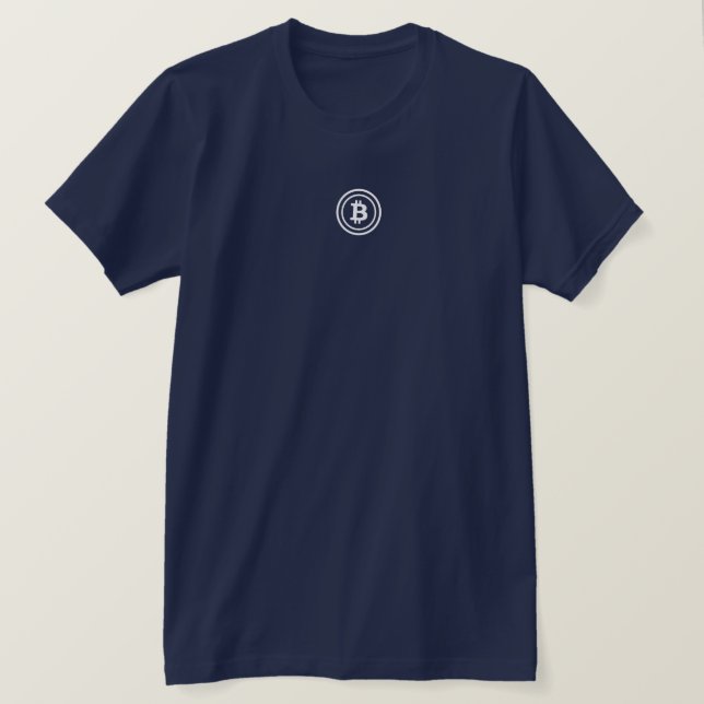 Camiseta Bitcoin Crypto Revolution (Frente do Design)