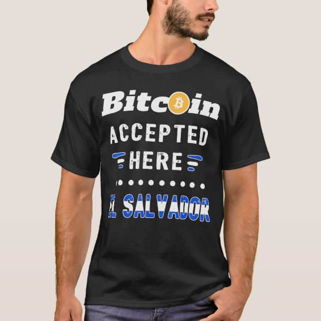 Camiseta Bitcoin El Salvador Criptomoeda Cripto Btc Lega (Frente)