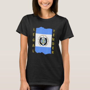 Camiseta Bitcoin El Salvador É Moeda de Curso Legal