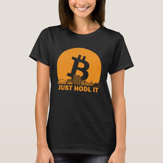 Camiseta Bitcoin Glasgow Skyline  Glasgow Bitcoin Maximalis (Frente)
