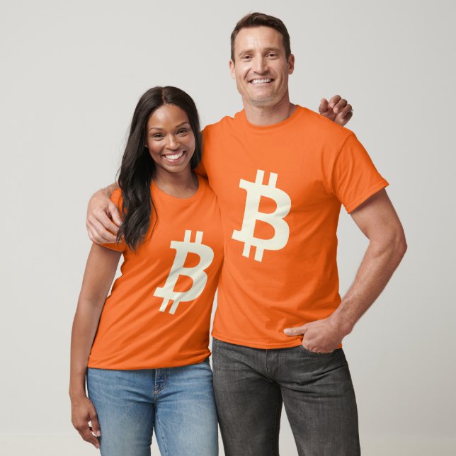Camiseta Bitcoin Grande ₿ (Unissex)
