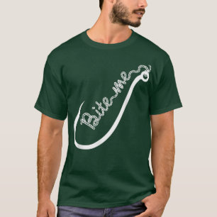 Camiseta Bite-Me Engraçado Chão De Pesca Angling 214