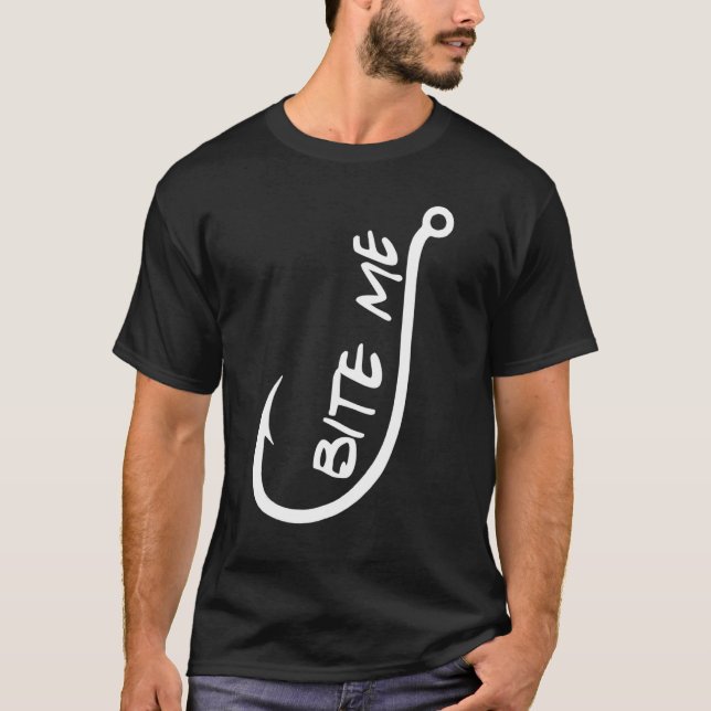Camiseta Bite-Me Pescaria (Frente)