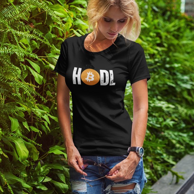 Camiseta Bitmoeda HODL (Criador carregado)