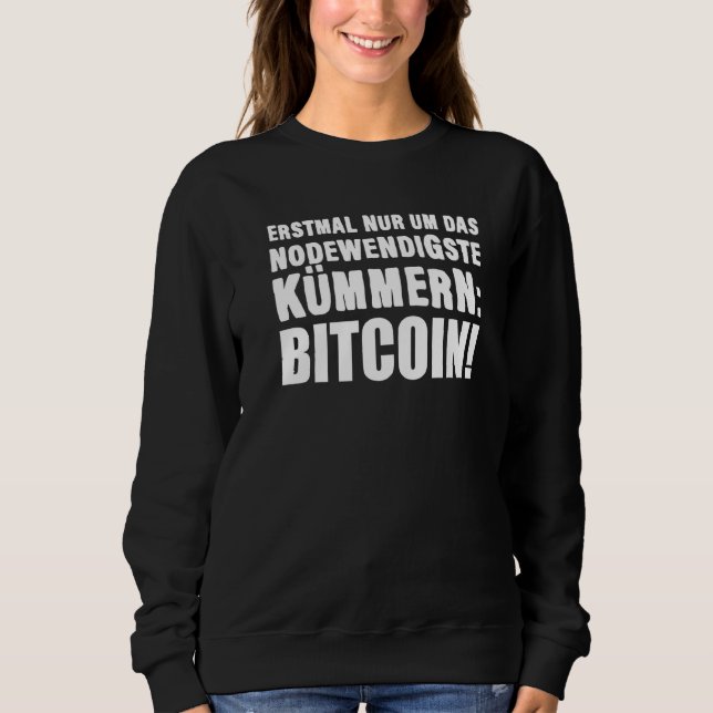 Camiseta Bitmoeda Node Lustiger Spruch Deutsch Deutsche Bit (Frente)