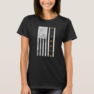 Camiseta Bitmoeda Patriotismo Patriótico Americano Bandeira