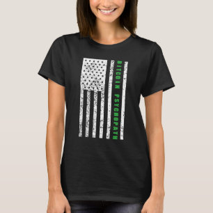 Camiseta Bitmoeda Psicopata Patriotismo Americano Bandeira 