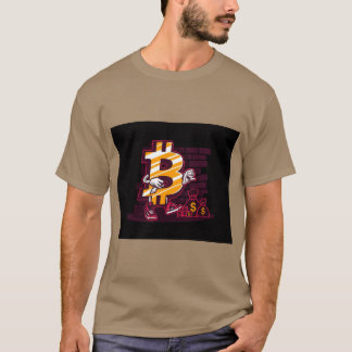 Camiseta "Bitmoney Blues: A Espada de Riqueza Dupla
