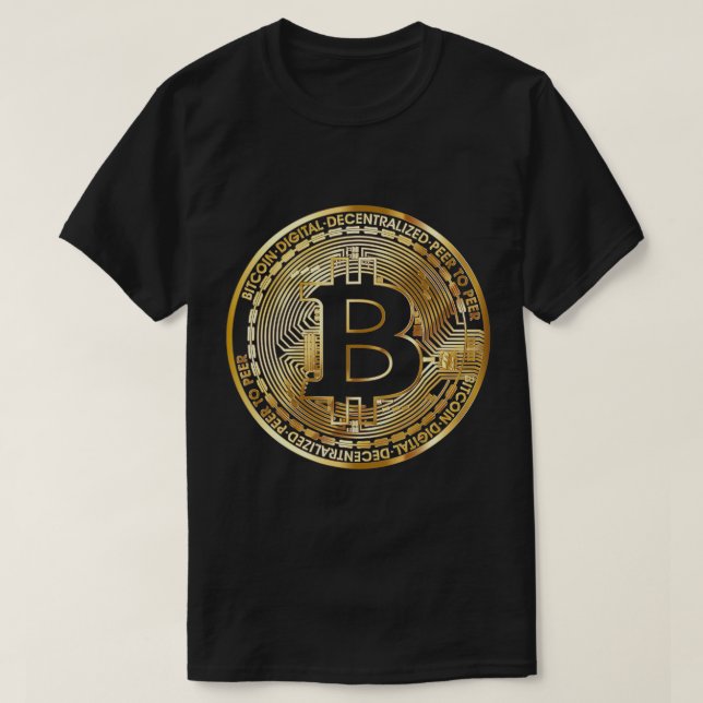 Camiseta Bitmoney BTC Coin Crypto Trader #bitmoney Future F (Frente do Design)