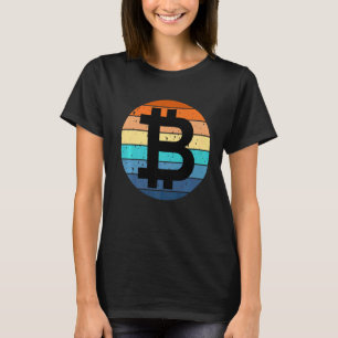 Camiseta Bitmoney Btc Sunset Crypto Memory Cryptocurrency