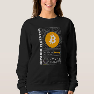 Camiseta Bitmoney corrige essa novidade retrô ciberfuturíst
