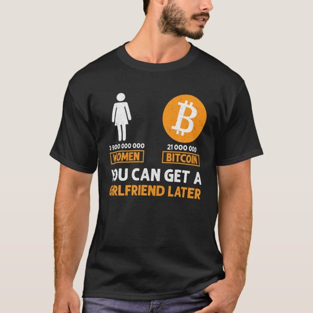 Camiseta Bitmoney Funny BTC Crypto Sarcastic Trading (Frente)