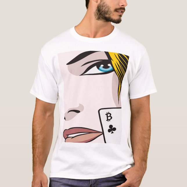 Camiseta Bitmoney Girl (Frente)