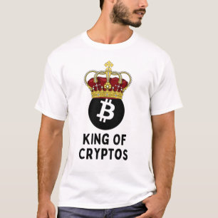 Camiseta Bitmoney King Of Cryptos