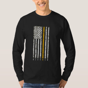 Camiseta Bitmoney Para A Bandeira Patriótica Americana Da L