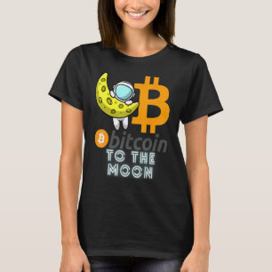 Camiseta Bitmoney Para A Cria Cryptocurrency Do Blockchain
