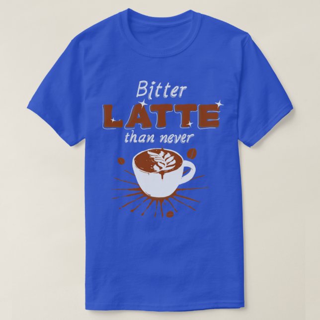 Camiseta Bitter Latte (Frente do Design)