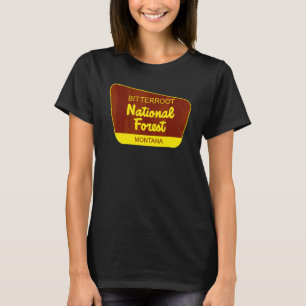 Camiseta Bitterroot National Forest Montana - Sinal de Retr