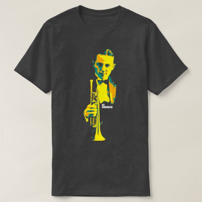 Camiseta Bix Beiderbecke  (Frente do Design)