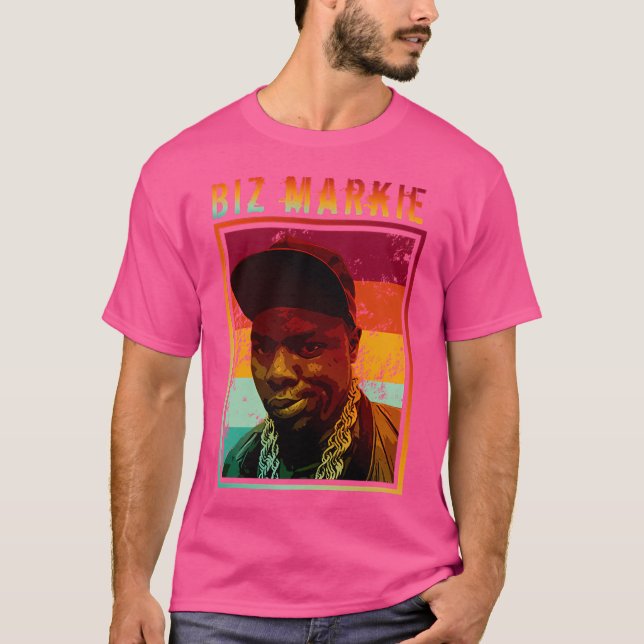 Camiseta Biz Markie Retro Potrait (Frente)