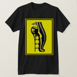 Camiseta Bizarre de inicialização de borracha