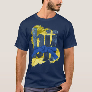 Camiseta Bjj Brasil Jiujitsu Blue belt Long 1