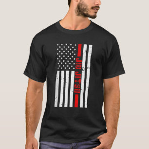 Camiseta BJJ brasileiro Jiu Jitsu EUA Bandeira T Shirt