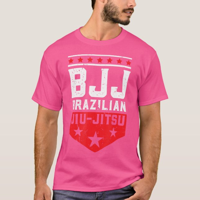 Camiseta Bjj brasileiro Jiu Jitsu Jiu Jitsu (Frente)