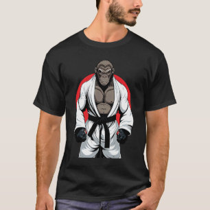 Camiseta BJJ e MMA Gorilla Brasileiro Jiu Jitsu Grappling